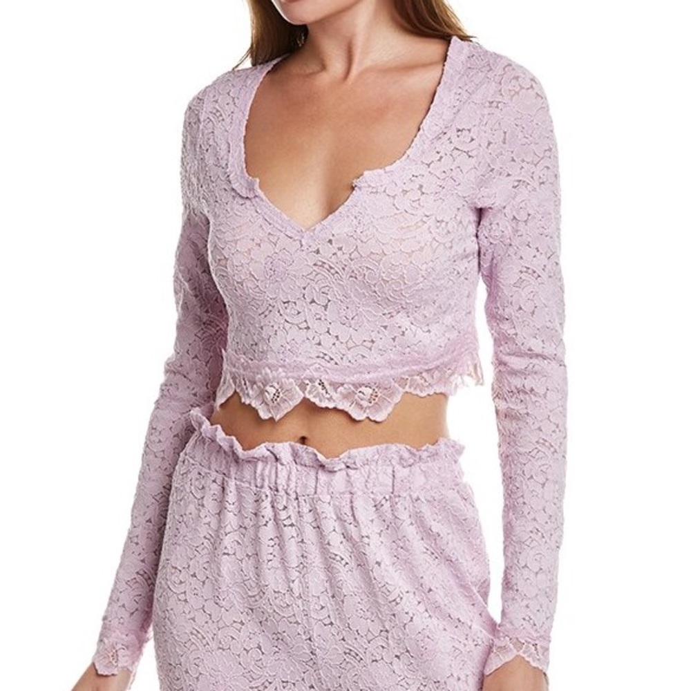 Free People cloud ride pajama top